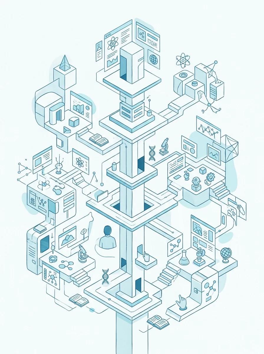 A curriculum browser for a science academy